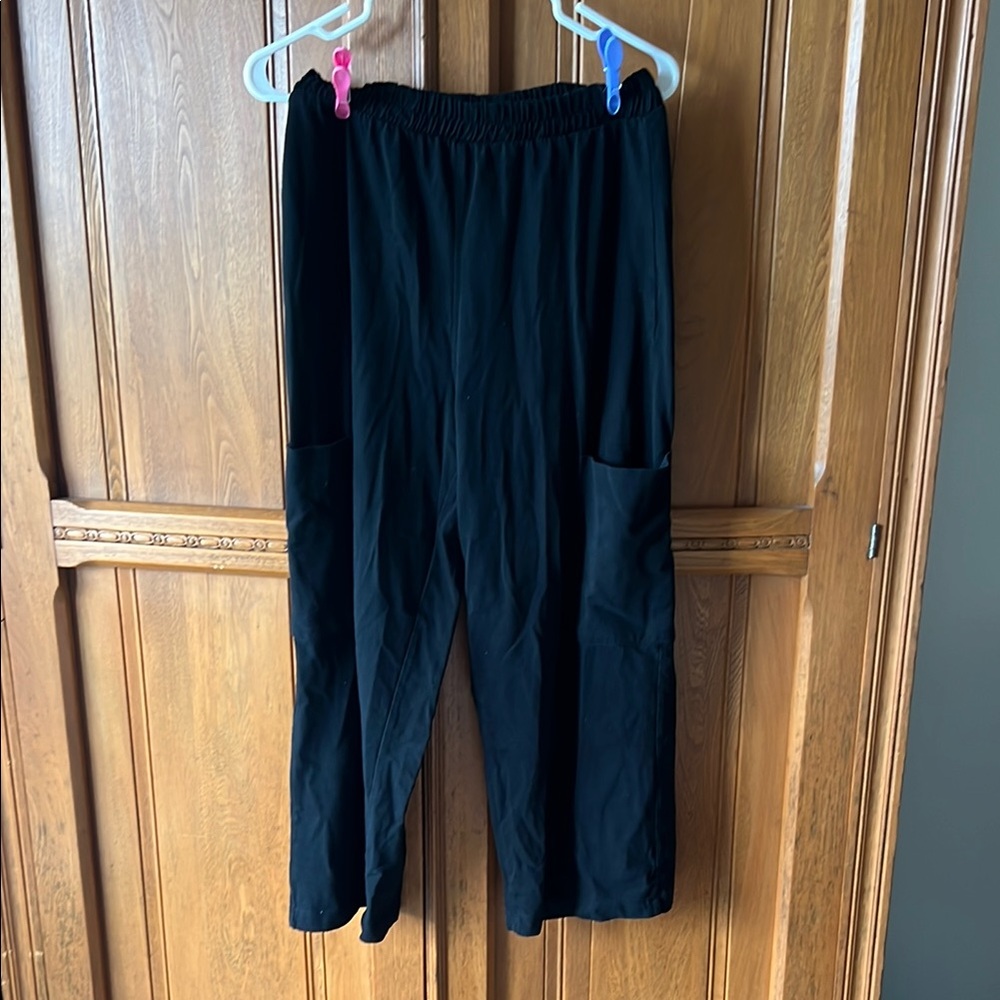 ZaraBlack Relaxed cargo type Pants